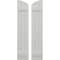 Ekena Millwork Americraft 3-Board (2 Batten) Wood Joined Board-n-Batten Shutters w/Ellipt Top, ARW101BE311X77STH, PR ARW101BE311X77STH - alternate 1